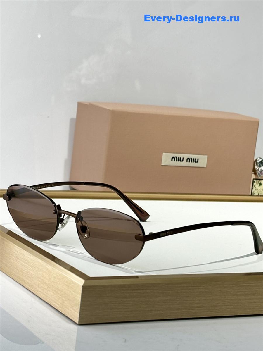 Miu Miu SMU A59 Rimless Sunglasses
