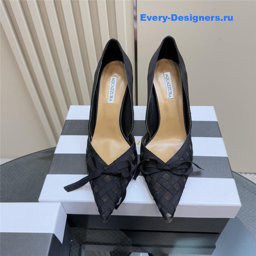 Aquazzura 100mm Romance Pumps Black