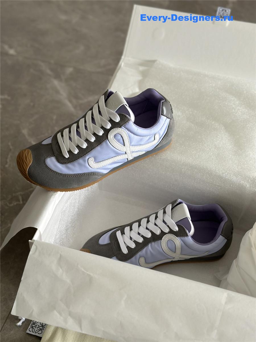 L0ew* blue ballet runner sneakers