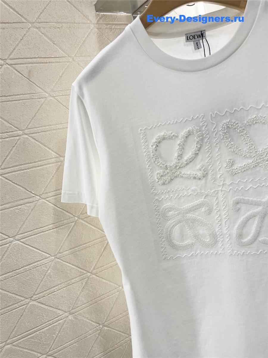 L0ew* rhinestone t-shirt