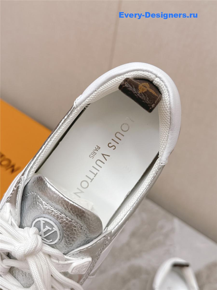 l0vis Vvtt0n silver sneakerina ballet sneakers