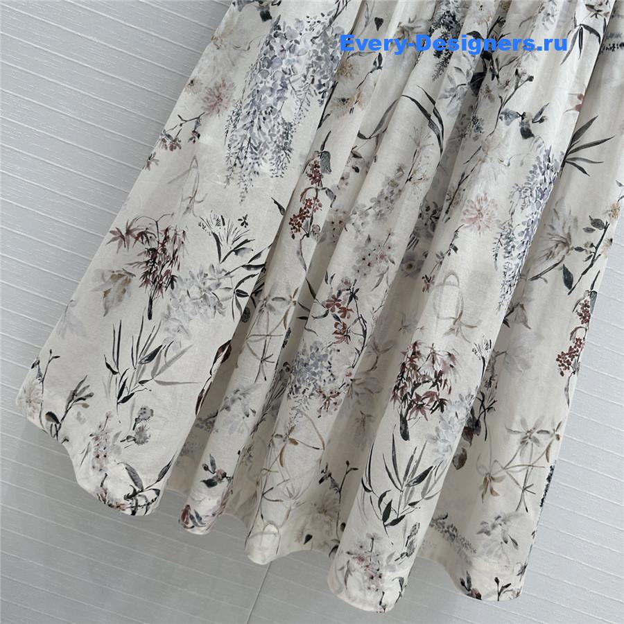 D10r millefiori flared skirt