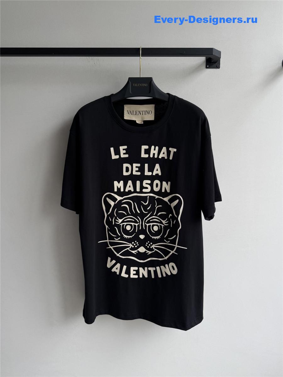 va1e*ntin0 chat de la Ma1s0n cotton tee