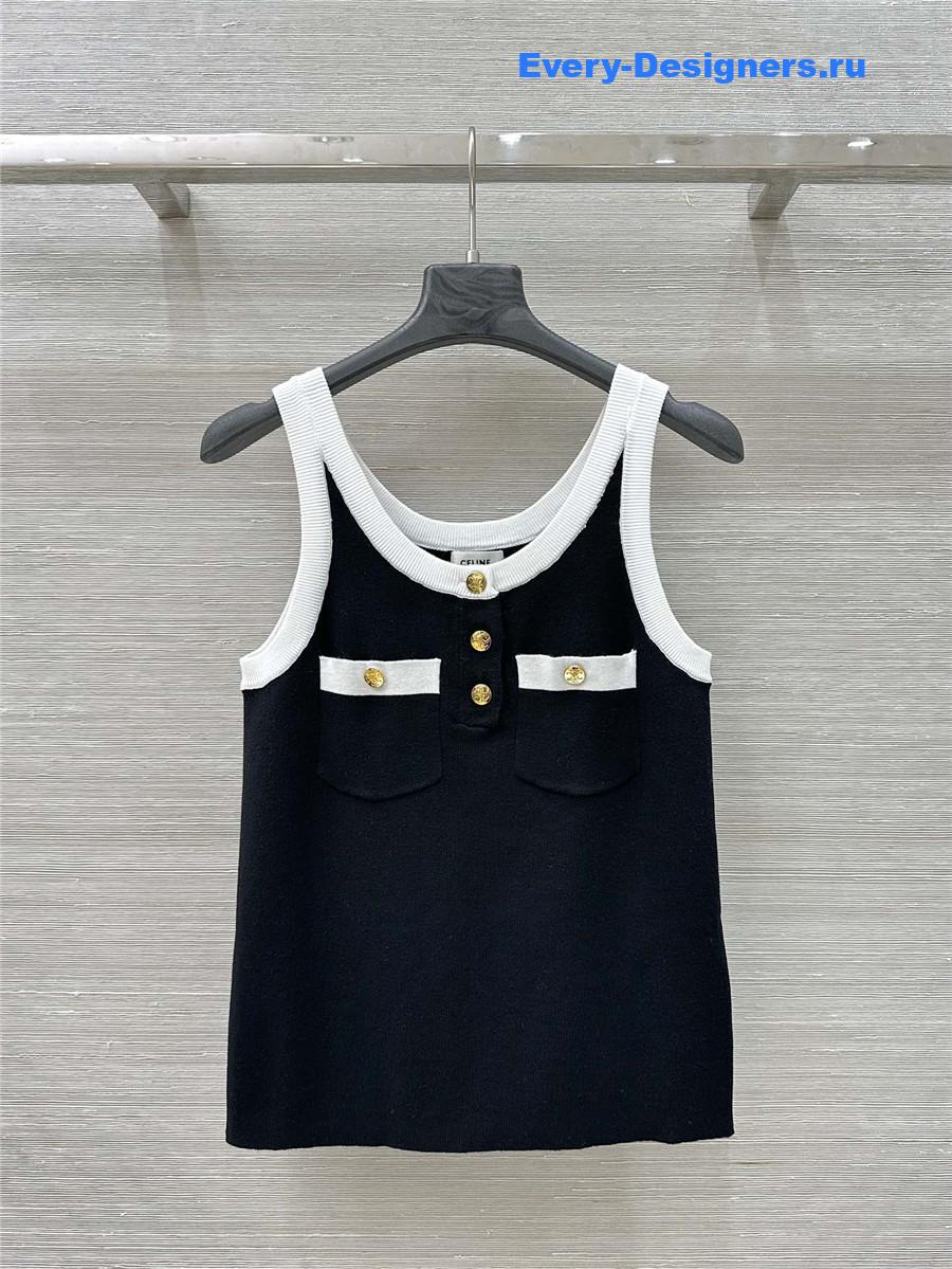 Ce1i*e cropped jersey tank