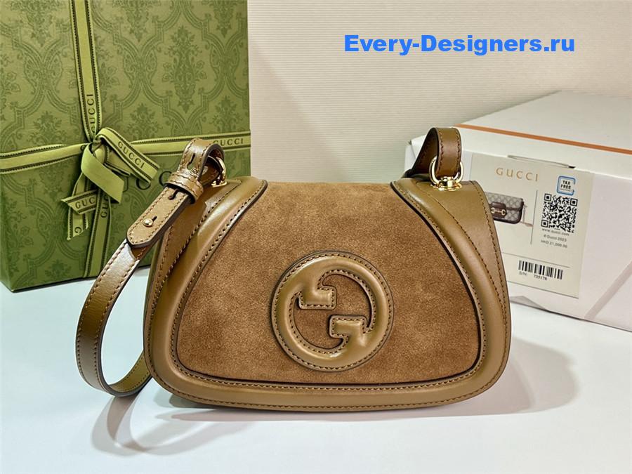 Gvc*1 blondie mini suede bag