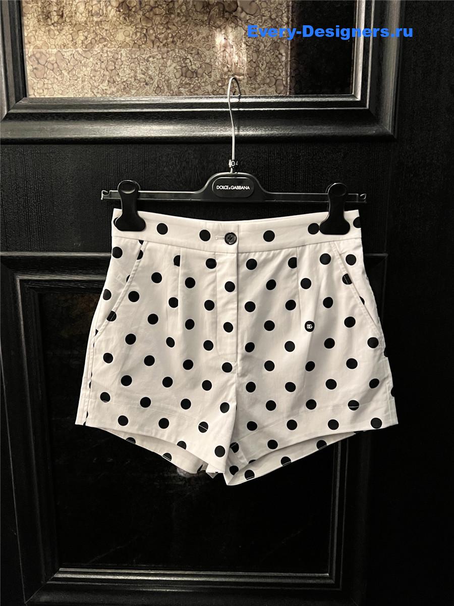Dolce & Gabbana Polka Dot Shorts