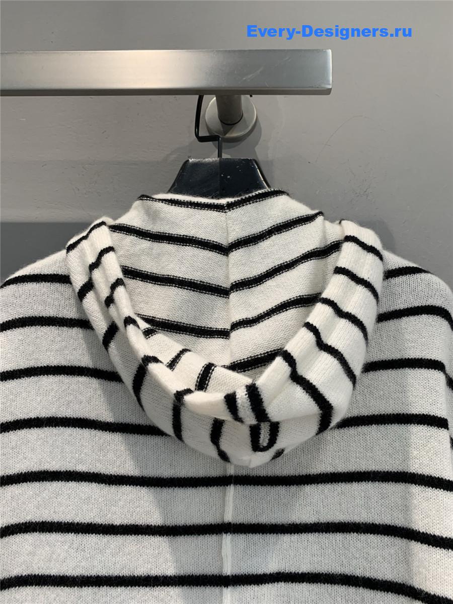 D10r D10riviera striped cardigan