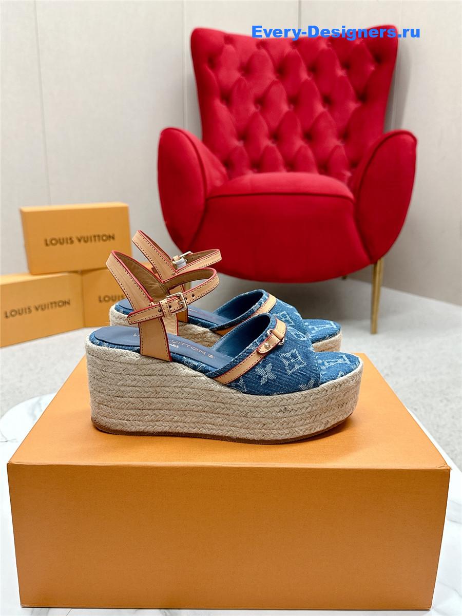 l0vis Vvtt0n helios wedge denim sandal