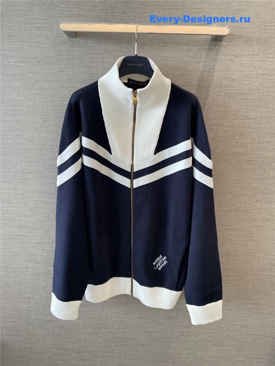 l0vis Vvtt0n knitted sailor blouson