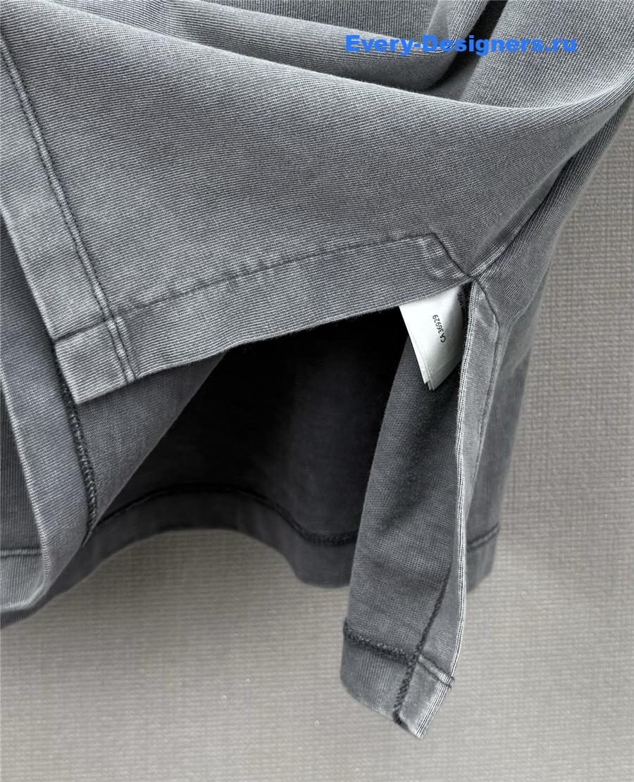 l0vis Vvtt0n vintage-effect gray tee