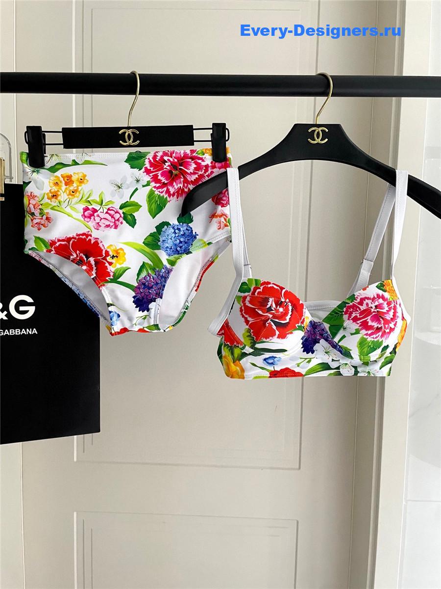 Dolce & Gabbana Patchwork Swimsuit