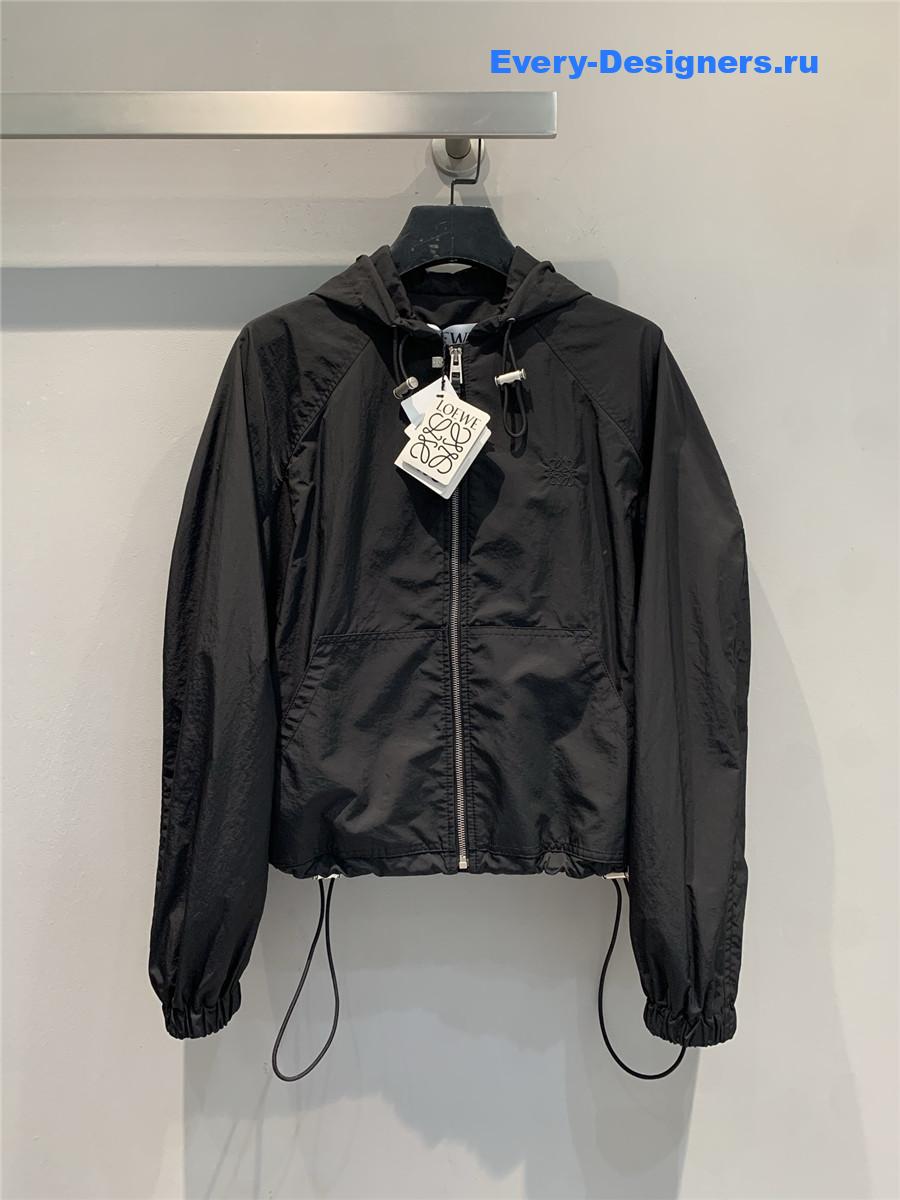 L0ew* black nylon jacket