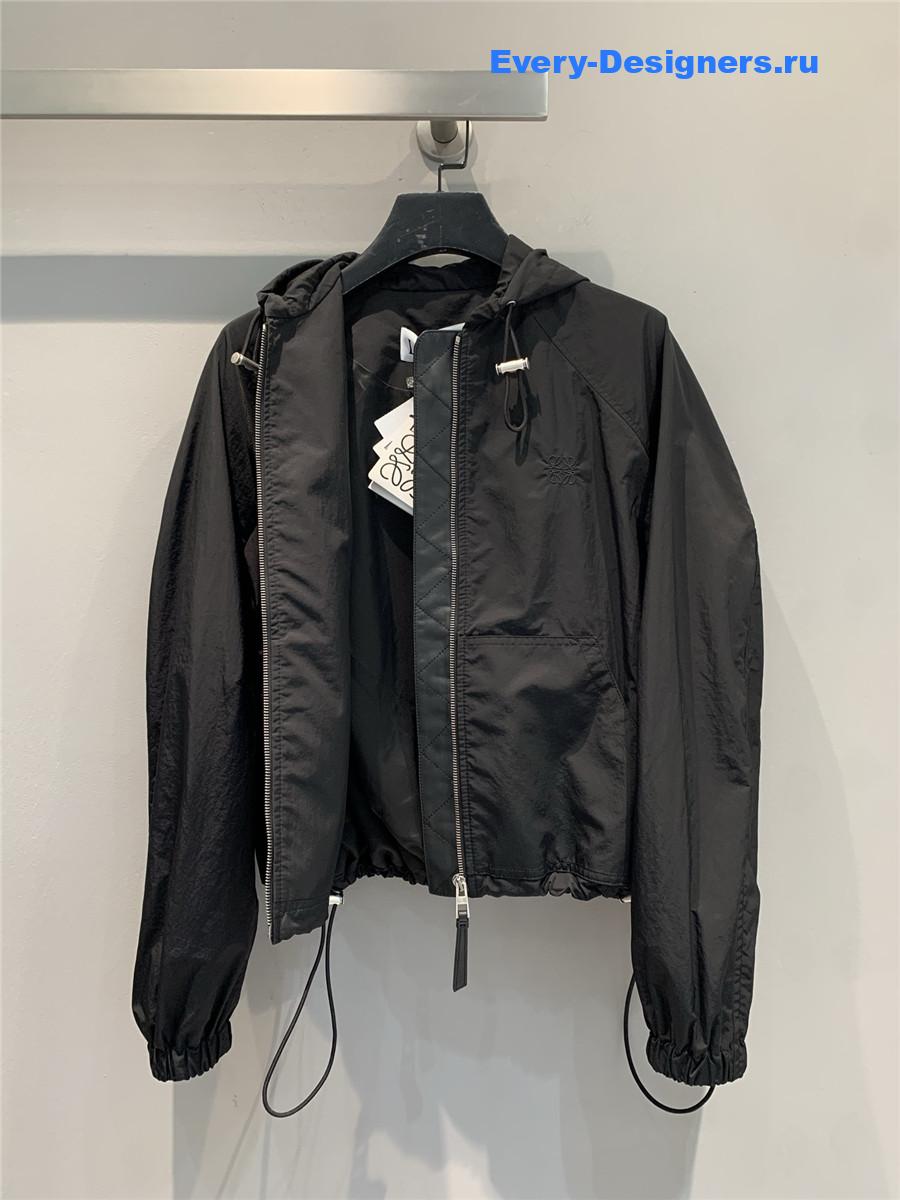 L0ew* black nylon jacket