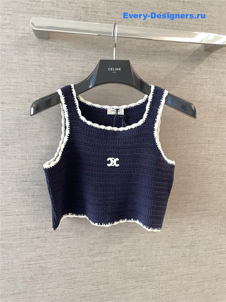 Ce1i*e crochet vest