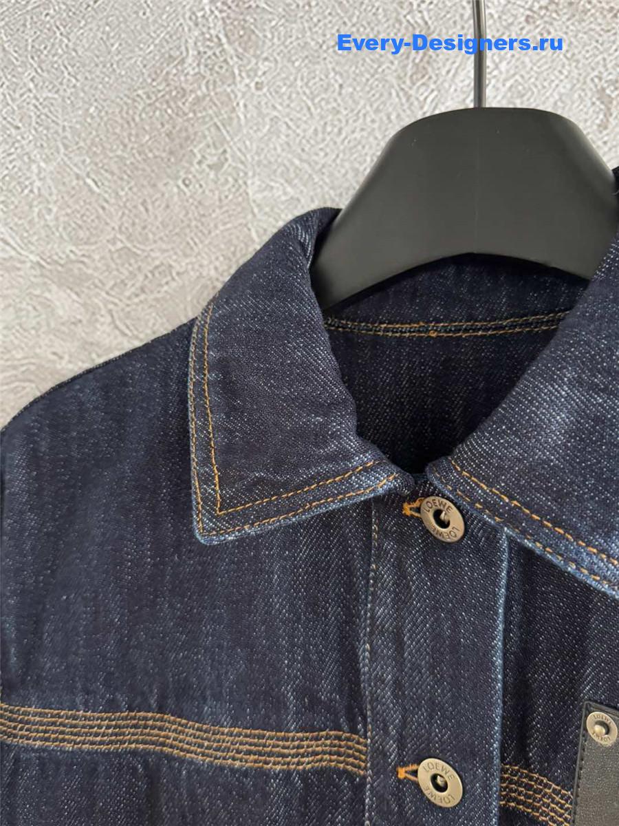L0ew* denim workwear jacket