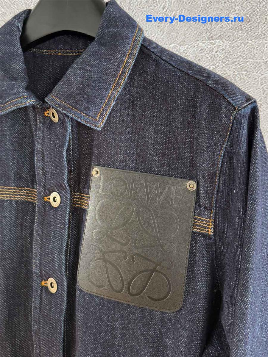 L0ew* denim workwear jacket