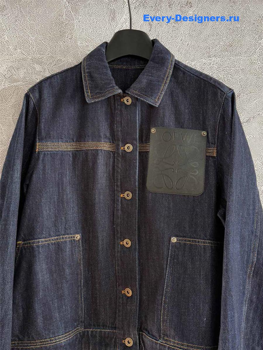 L0ew* denim workwear jacket