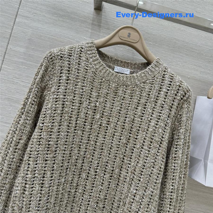 BC Camel Dazzling Rib Sweater