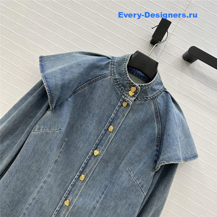 Zimm Blue Crush Denim Blouse