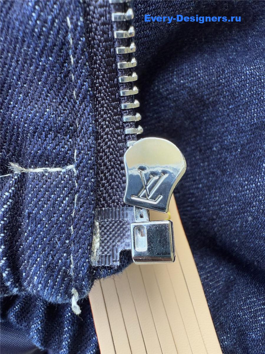 l0vis Vvtt0n denim zip-up jacket