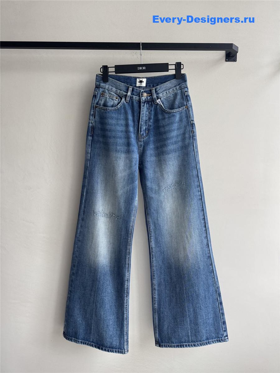 D10r blue flared jeans