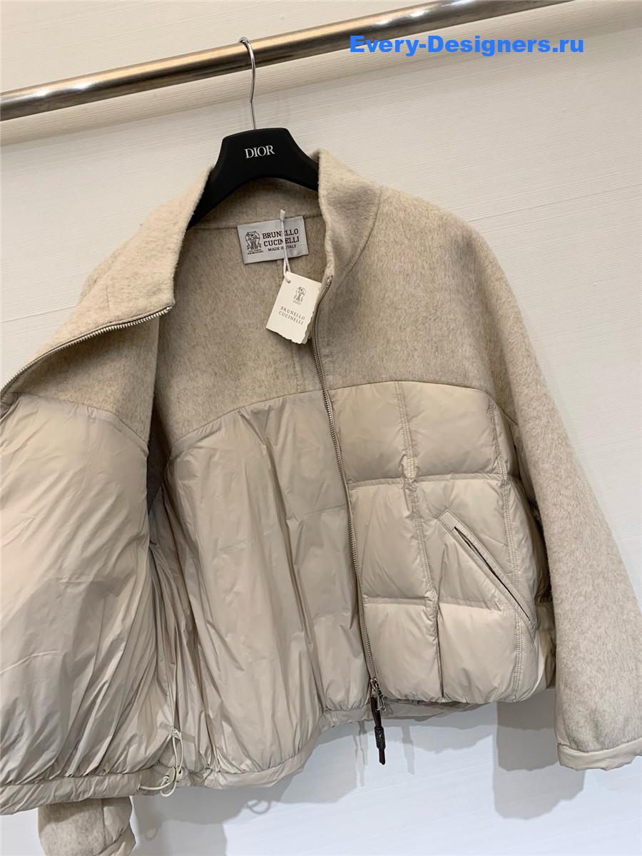 BC Apricot Down Wool Jacket