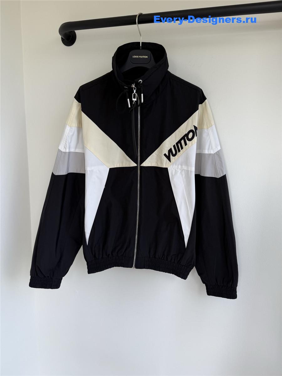 l0vis Vvtt0n color-blocked windbreaker