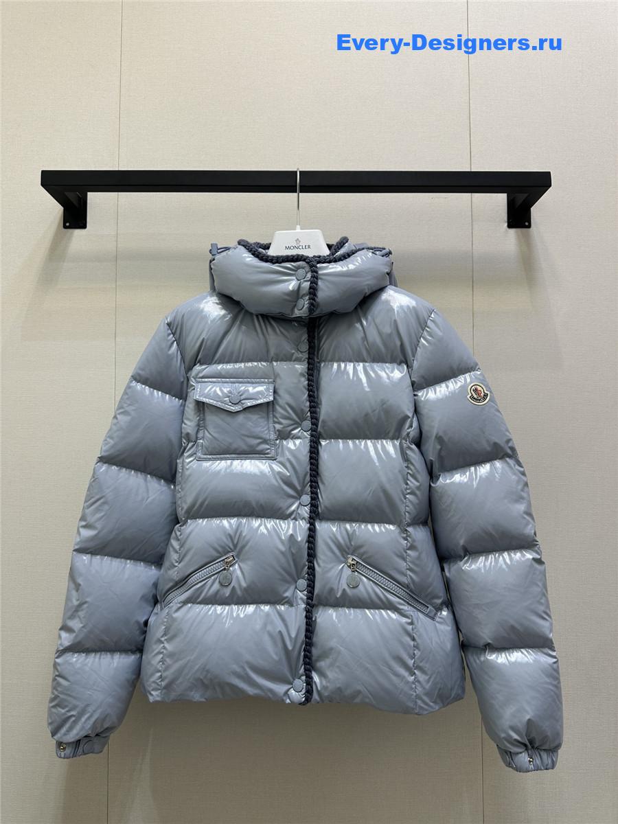 Moncler Light Blue Puivert Down Jacket